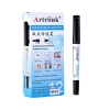 Shield Double-headed refrigerated marker pen, refrigerator low-temperature quick-drying waterproof marking writing packaging bag, anti-freezing frozen pen Item Picture